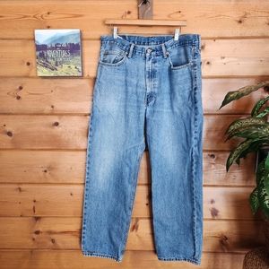 Levi's 💙 550 Men Relaxed Fit Taper Straight Leg Denim Jeans Medium Wash 36 X30"
